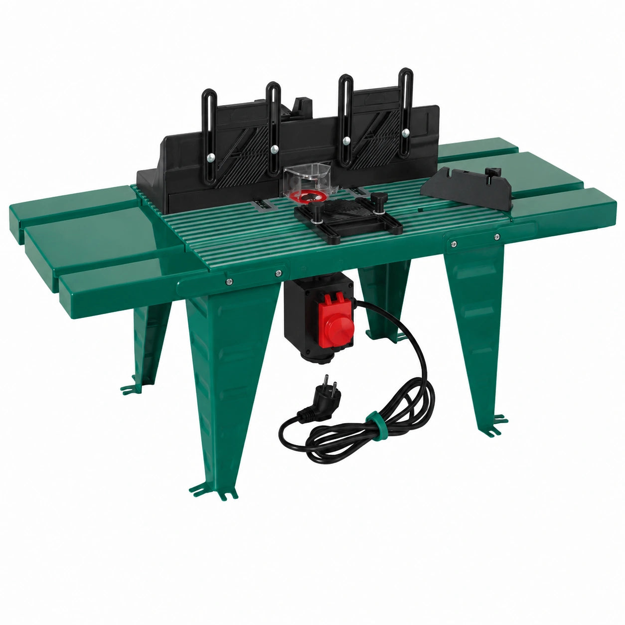 Tavolo da Lavoro Universale per Fresatrici VONROC - 1800W, Superficie Robusta in Metallo 870x335mm