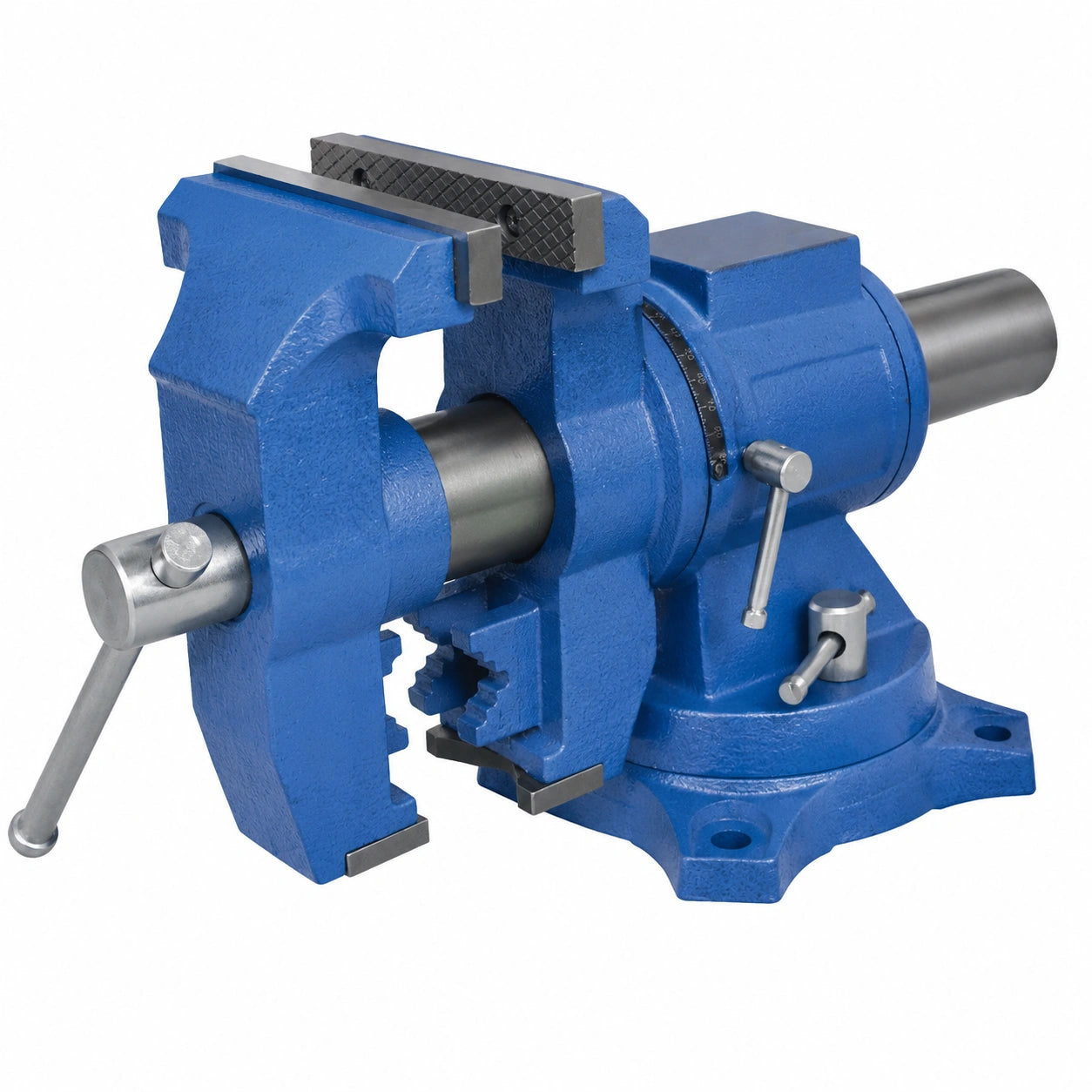 Morsa da Banco Girevole 100mm per Uso Professionale