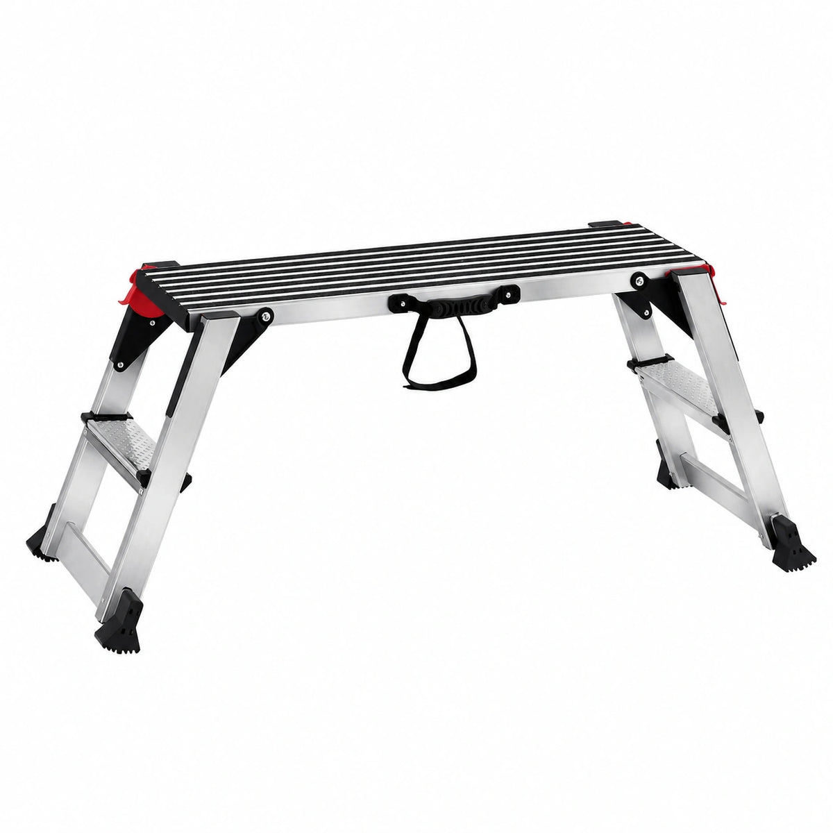 VEVOR Tavolo da Lavoro in Alluminio 200kg, Pieghevole 100x30x48,7cm, Piedini Antiscivolo per Lavaggio Auto e Decorazione