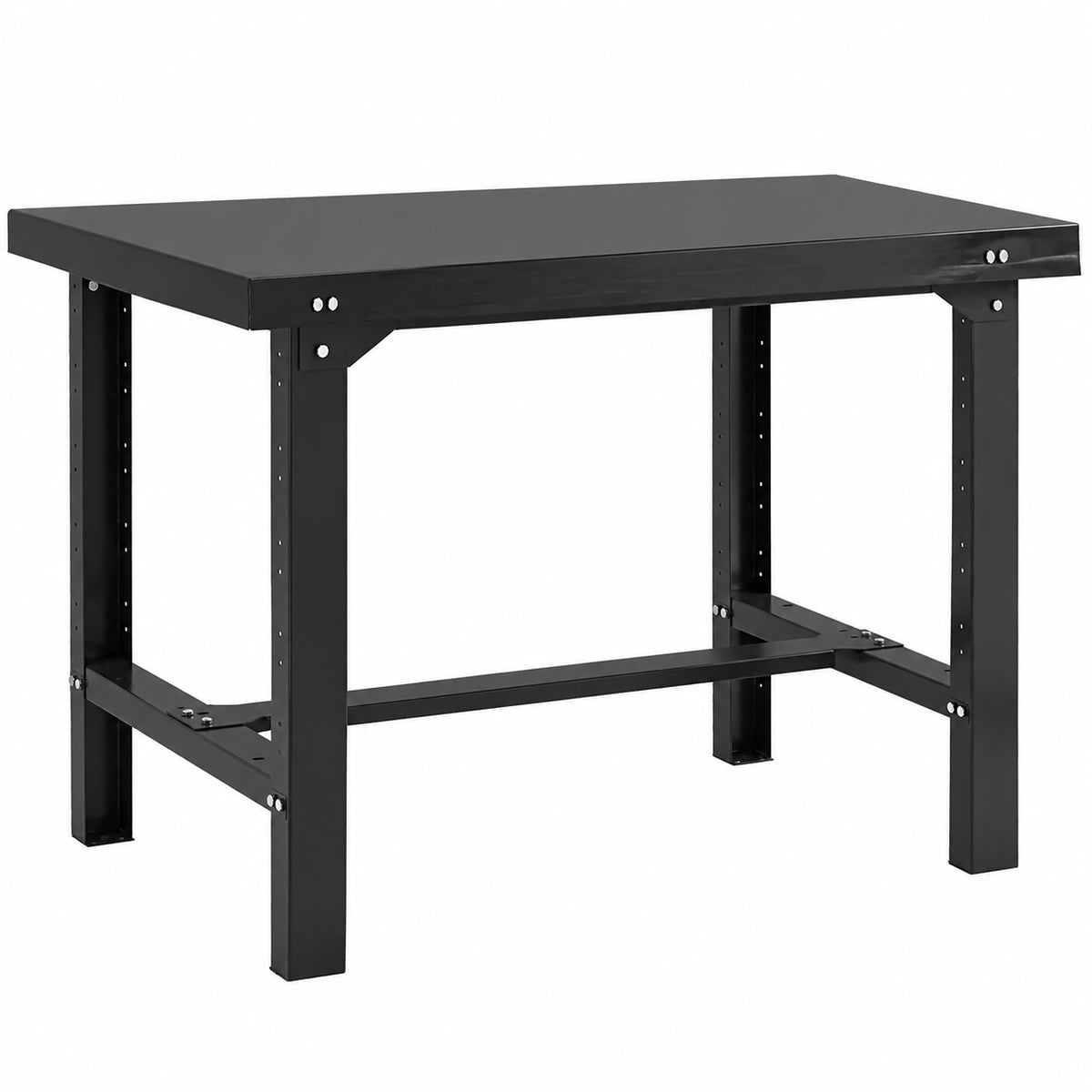 Banco da Lavoro Simon Rack per Officina, Capacità di Carico 600 kg, Dimensioni 830x1200x730 mm, Colore Antracite